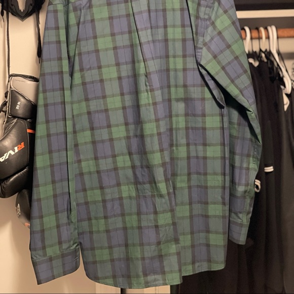 Fred Perry ‘Black Watch Tartan’ long sleeve shirt - Picture 2 of 3